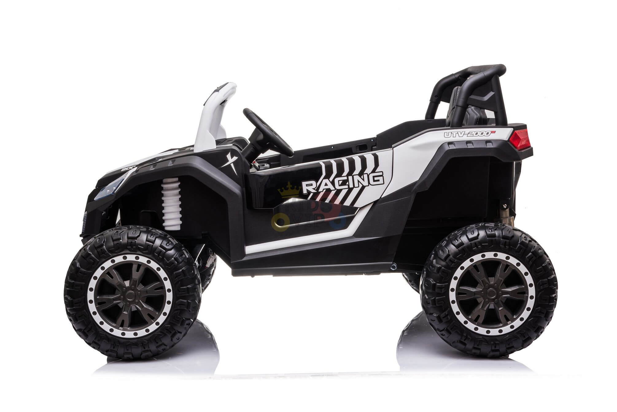 2 Seater XXL Edition Blade BT 24V/4WD Kids Exclusive Buggy/UTV With Rubber Wheels, Leather Seats image 3