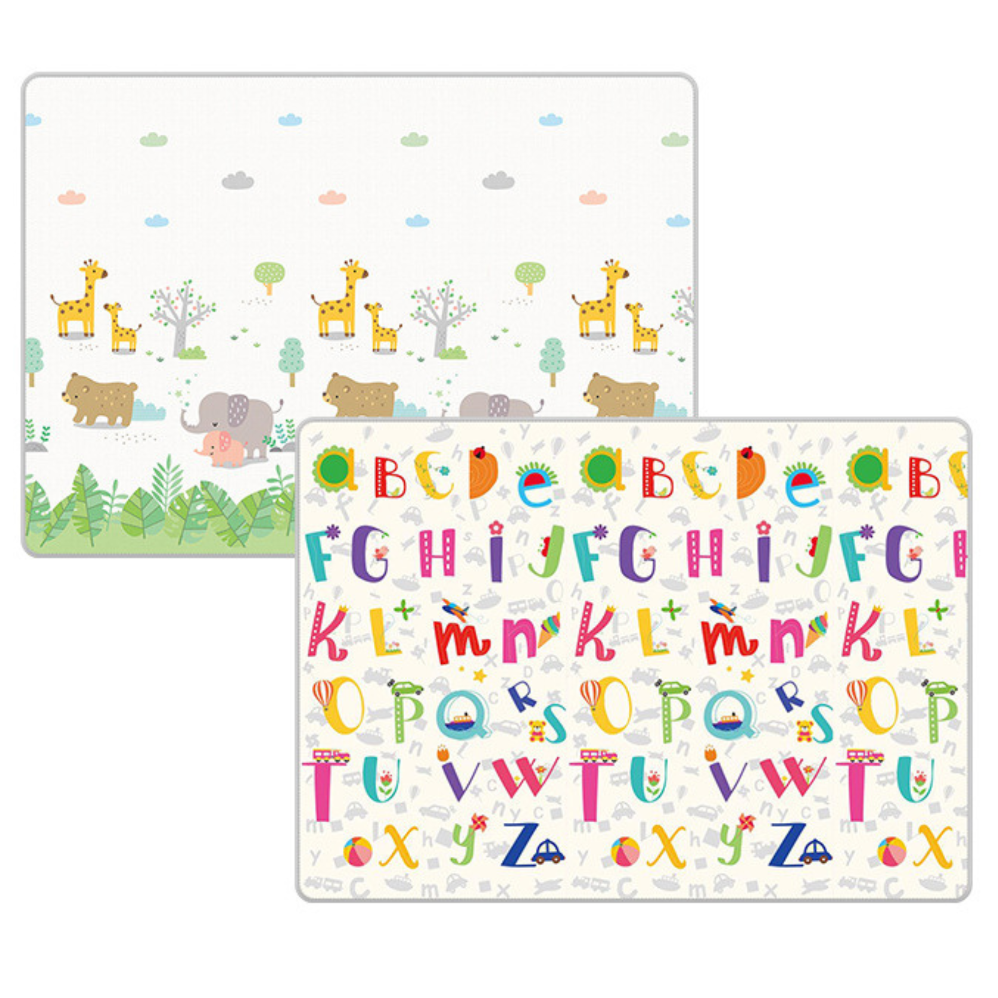 XL Double Sided Foldable, Waterproof Foam Play Mat ABC Edition, 200x180x1cm image 18