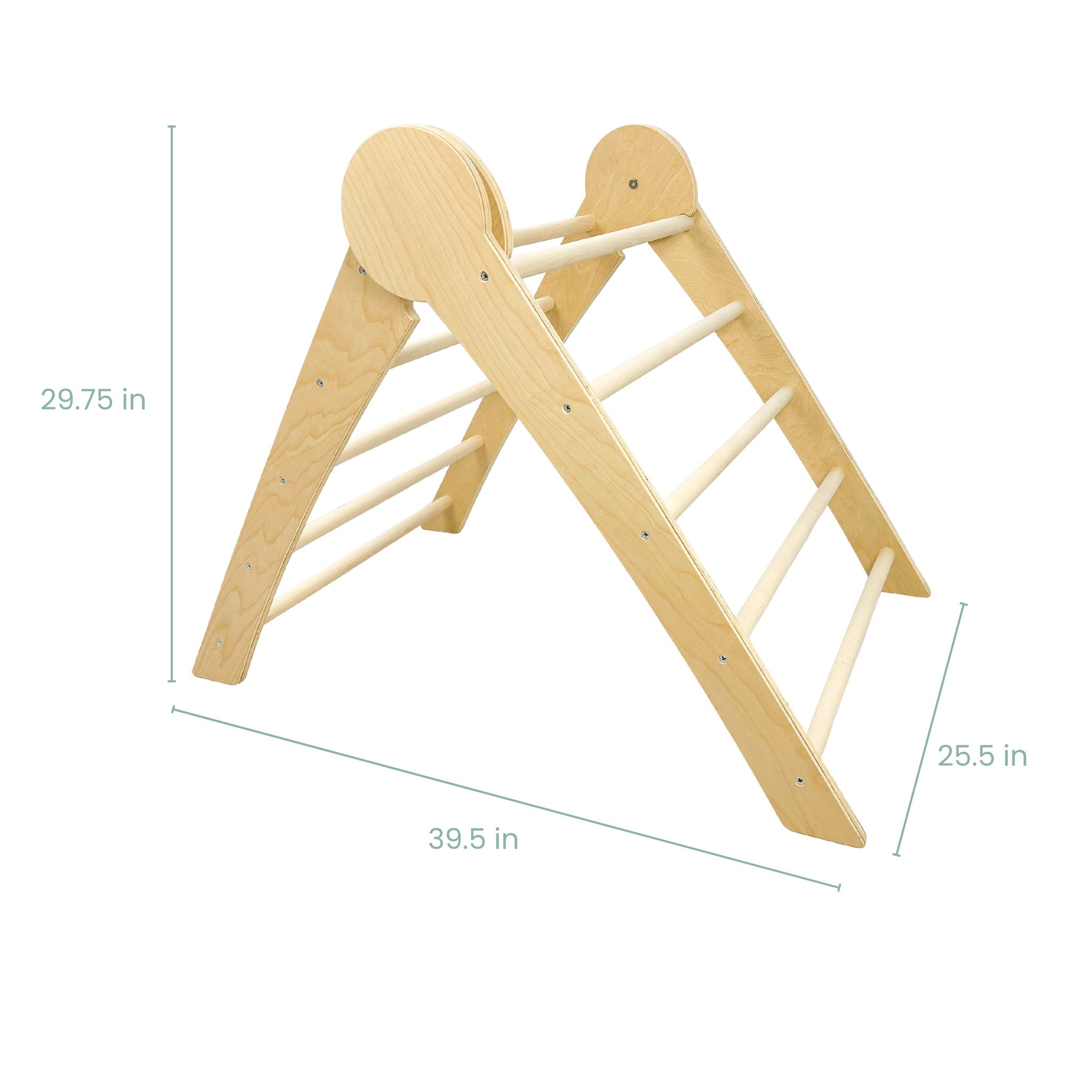 CRANBERRY CLIMBER - Montessori Wooden Triangle.