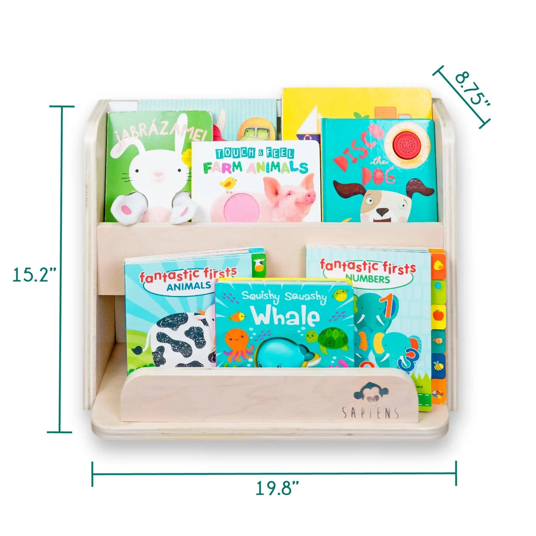 GUAVA - Montessori Bookshelf.