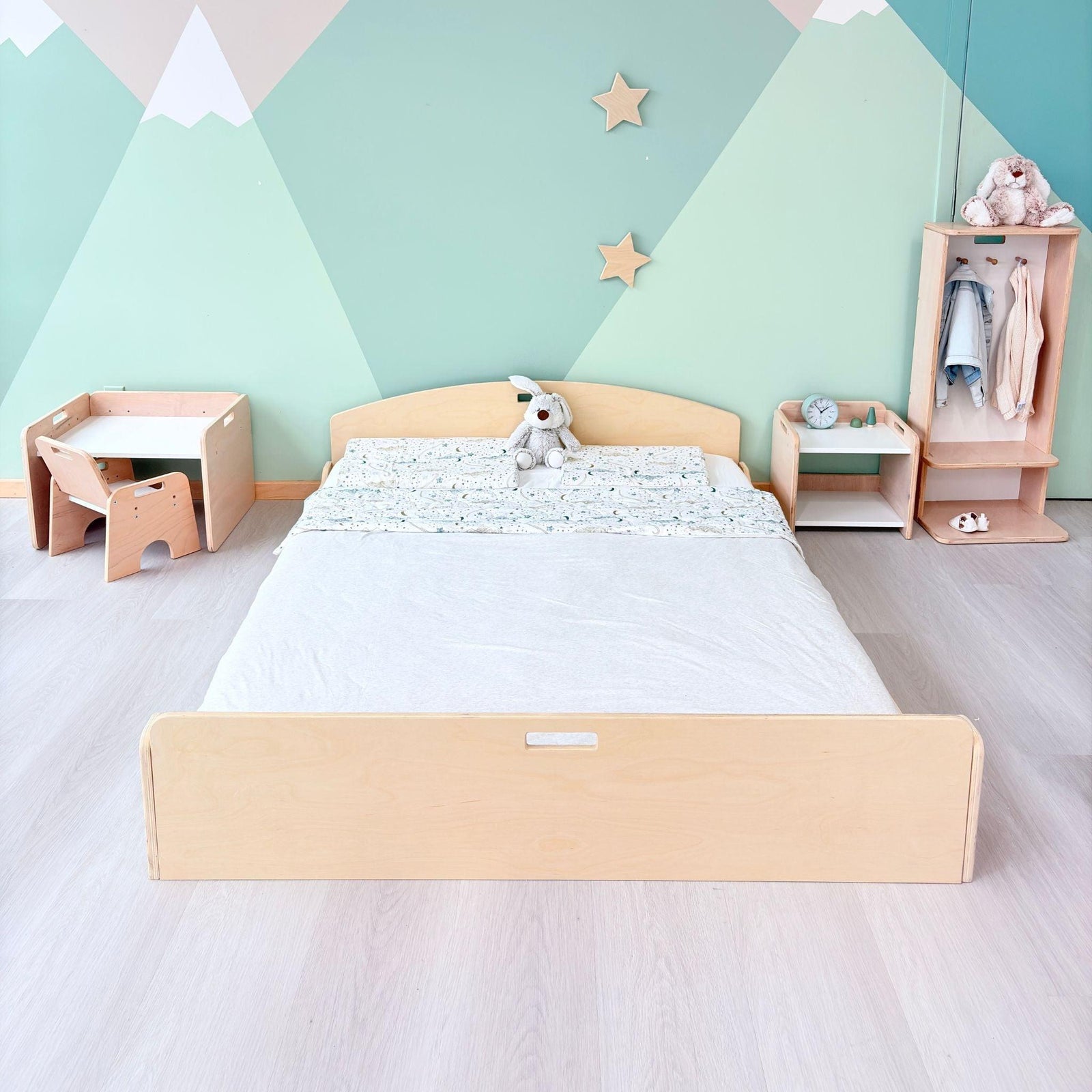 CHERRY FULL - Montessori Floor Bed.