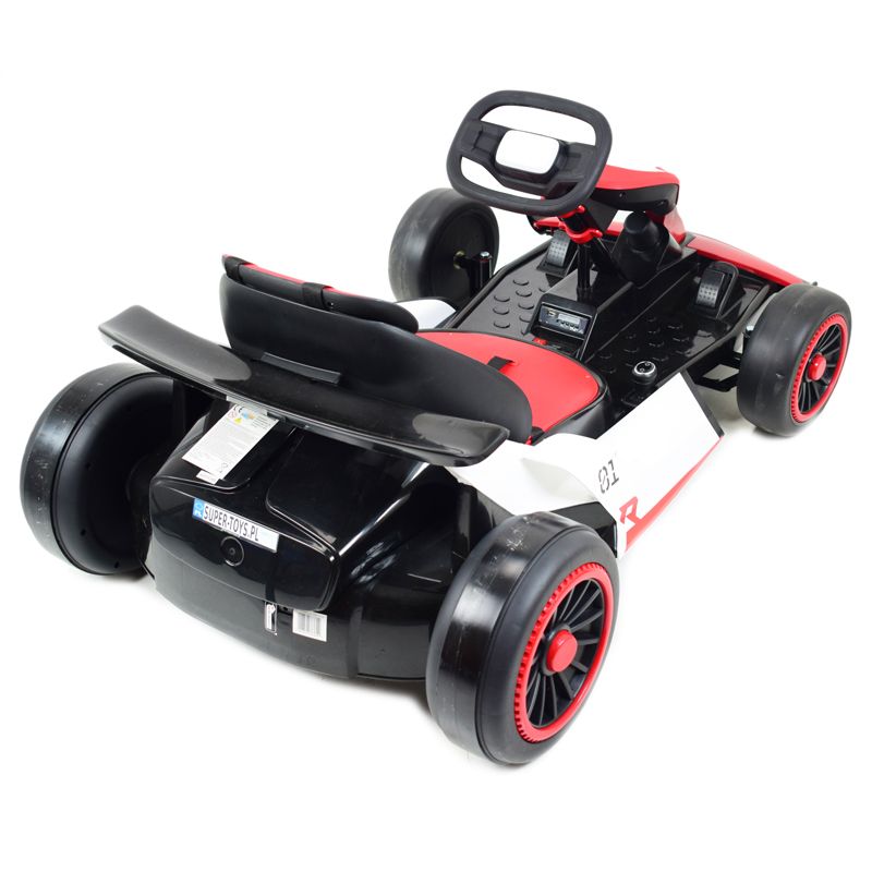 Red, 24V Upgraded Vortex Drifting Go Kart