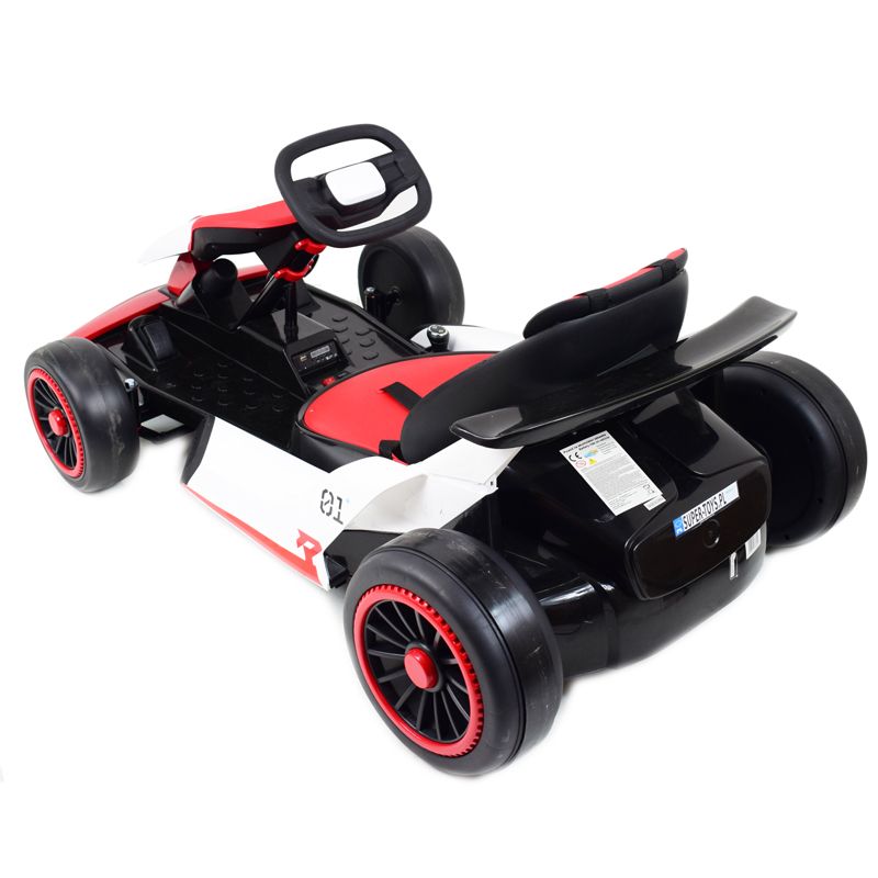 Red, 24V Upgraded Vortex Drifting Go Kart