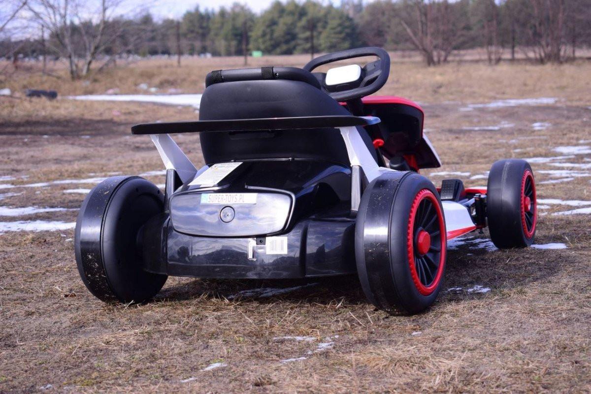 Red 24V Upgraded Vortex Drifting Go Kart.