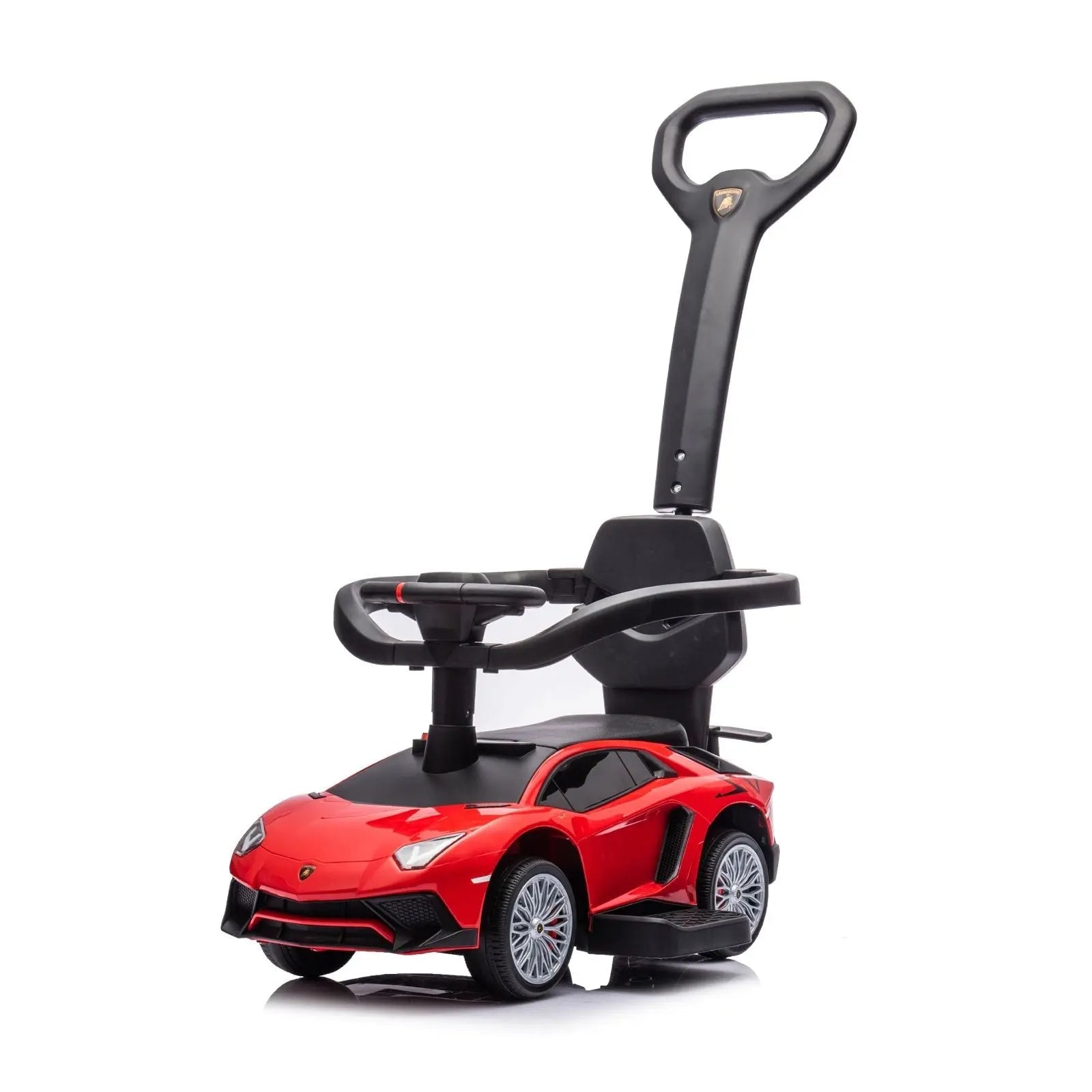 Lamborghini 3-in-1 Kids Push Ride-On Car
