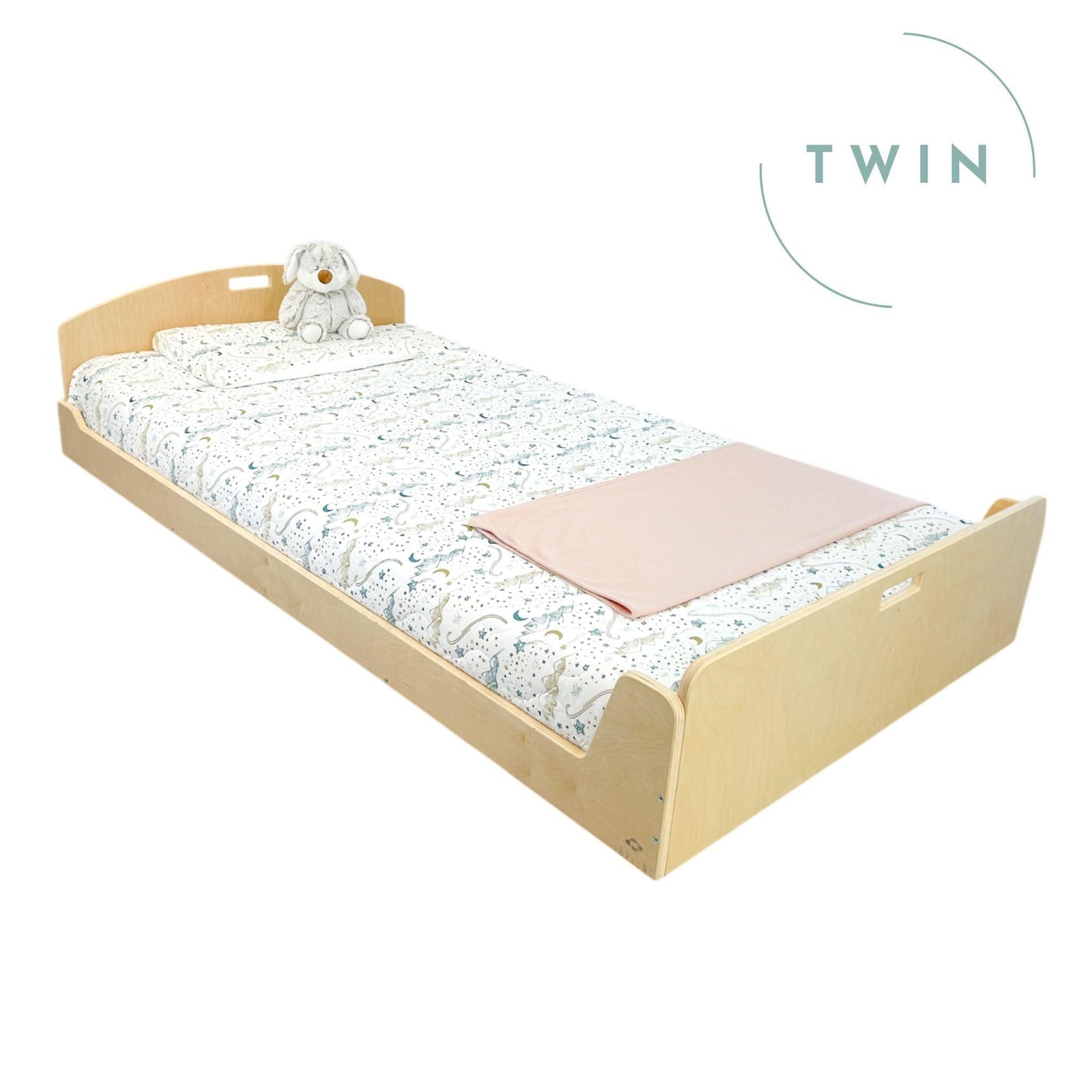 CHERRY TWIN - Montessori Floor Bed.