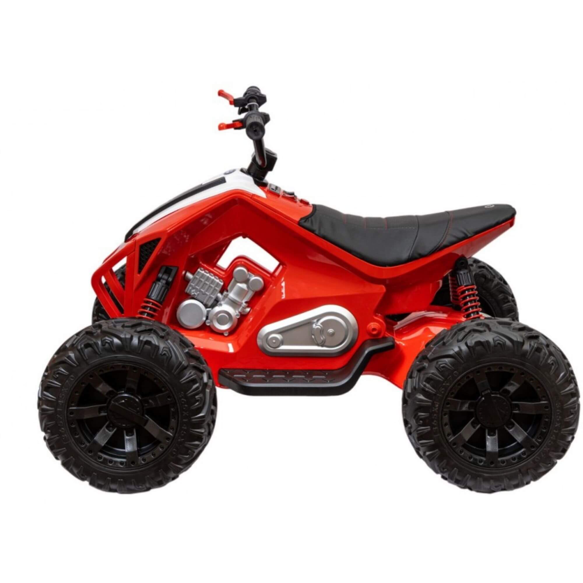 Sport Utility Edition 24V Ride-on Quad For Kids With Rubber Wheels, Music & Leather Seat image 10