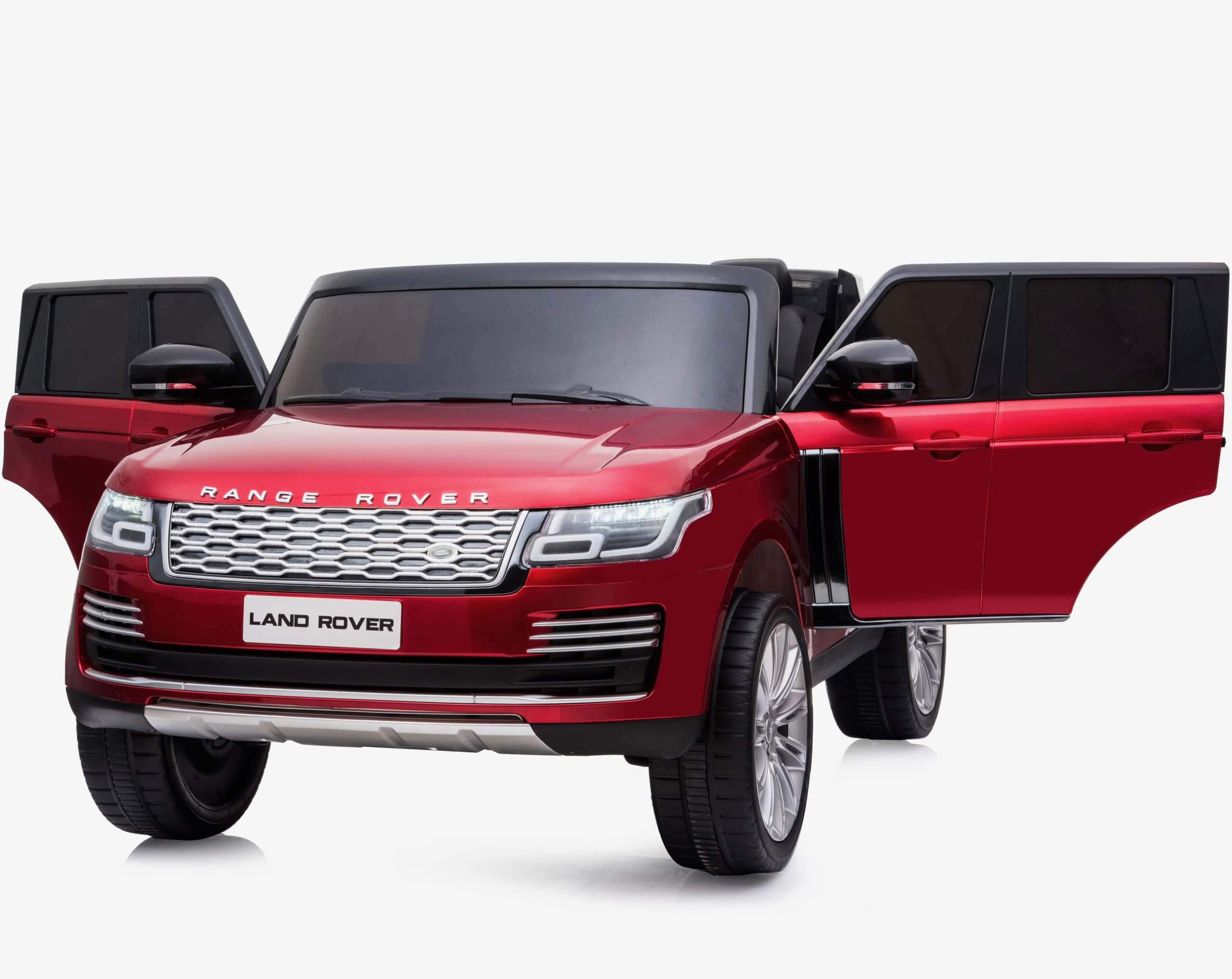Ultimate Luxury: Red Cherry 2-Seater 24V XXL MP4 Edition Range Rover HSE Ride-On Car for Kids image 13