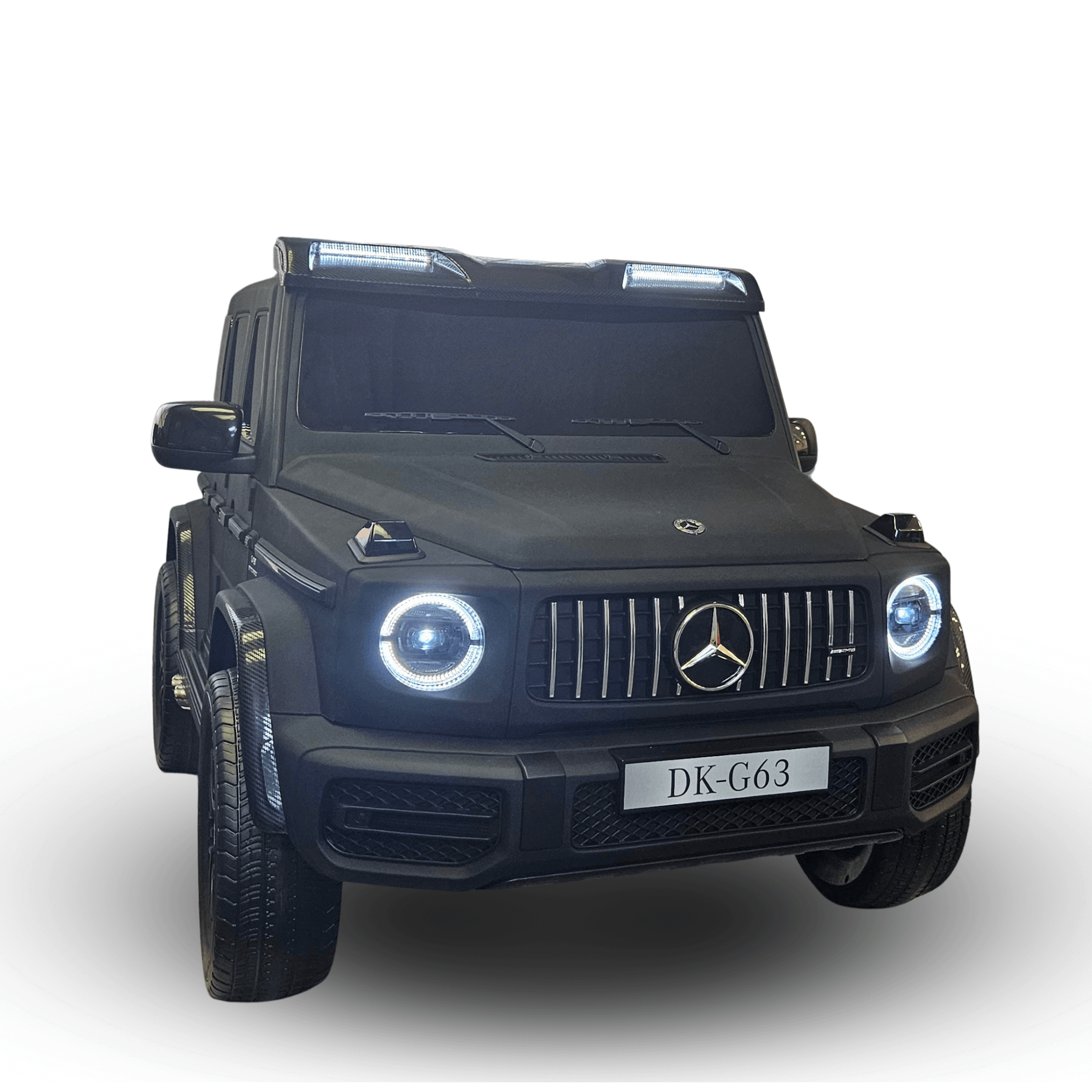 24V/4WD Platinum Edition XXL Mercedes G63 Kids Ride on Truck, MP4, 2x24V Batteries, EVA Wheels, Leather Seats, RC image 6