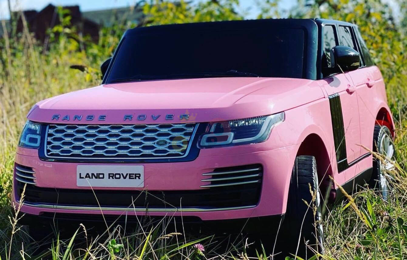 Ultimate Luxury: Pink 2-Seater 24V XXL MP4 Edition Range Rover HSE Ride-On Car for Kids image 14