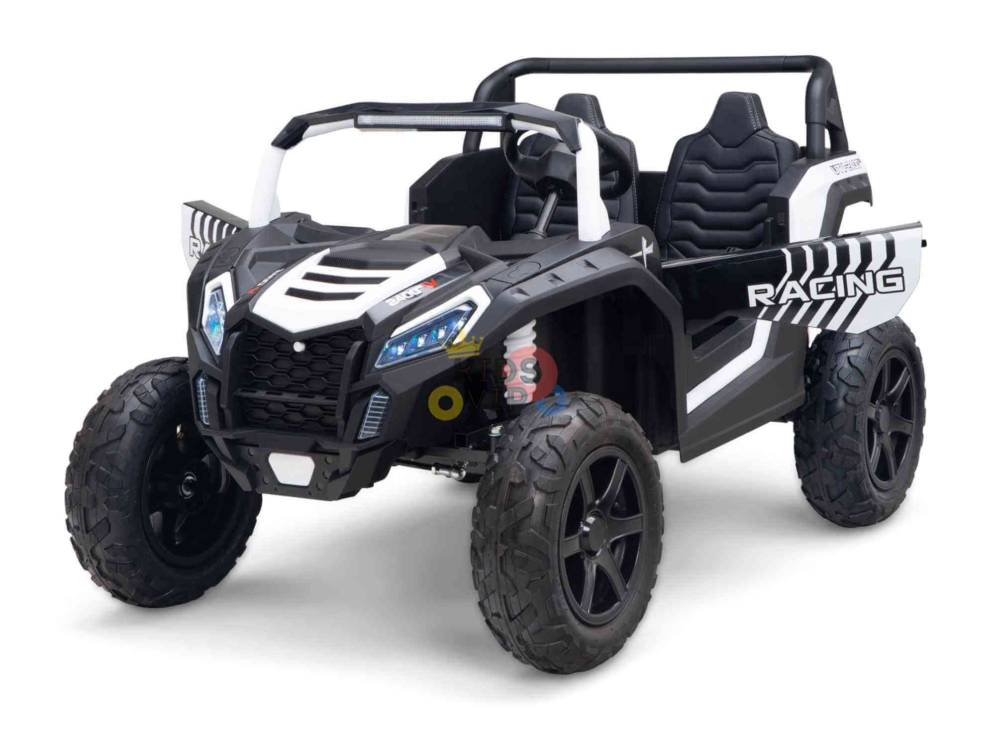 White Heavy Duty Blade XR Edition 2-Seater 24V/180W Ride-On Buggy, Brushless Motor, Inflatable Tires, No RC image 10