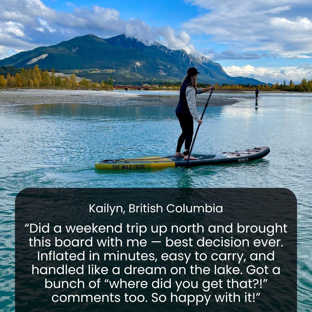 Athabasca 11' - Inflatable Paddleboard.
