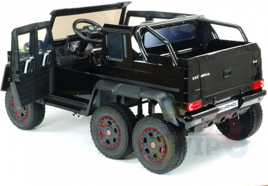 XXL 6X6/6WD Edition Mercedes G63 Kids Ride on Truck,2x12V, Eva Wheels, Leather Seats, RC image 18