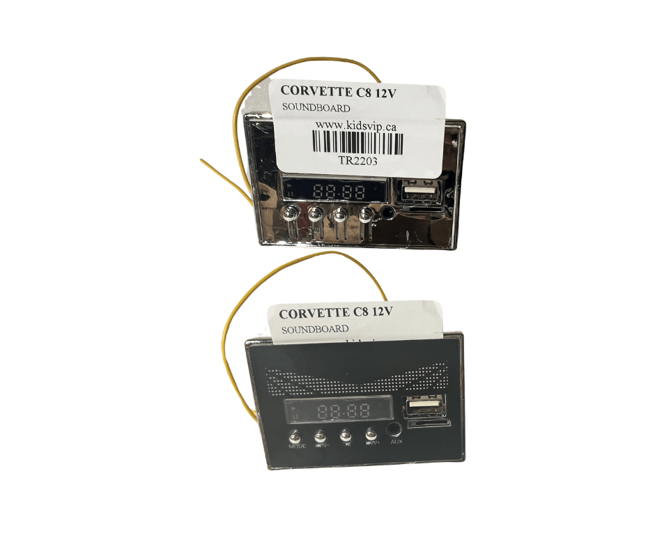 12V Corvette C8 - Soundboard image 0