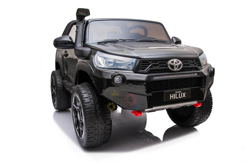 Toyota Hilux 24V Ride-On | Remote Control & MP4 | Black image 7
