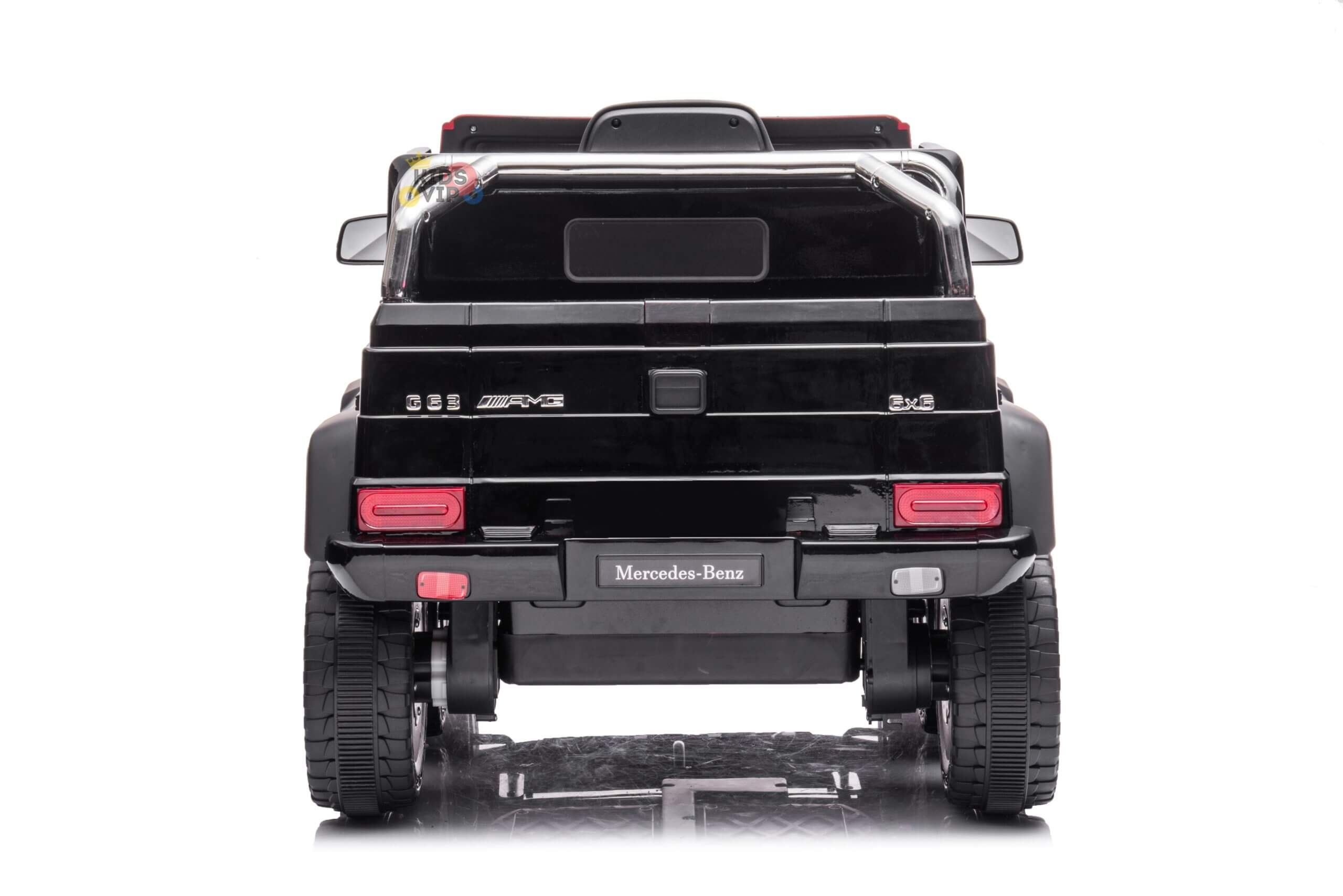 12V Complete Edition 6X6/6WD Mercedes Benz AMG G63 Ride-on Truck, EVA Wheels, Leather Seat, RC image 7