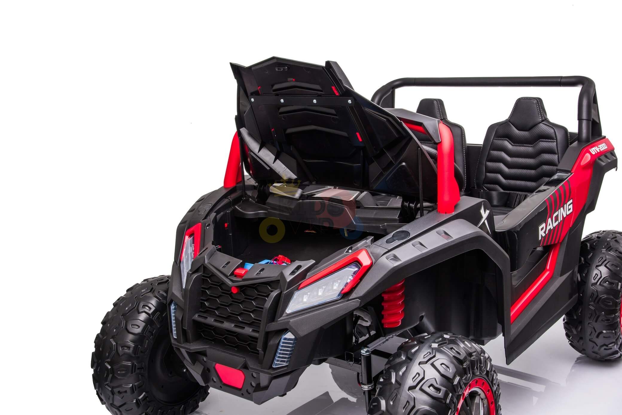 2 Seater XXL Edition Blade BT 24V/4WD Kids Exclusive Buggy/UTV With Rubber Wheels, Leather Seats image 20