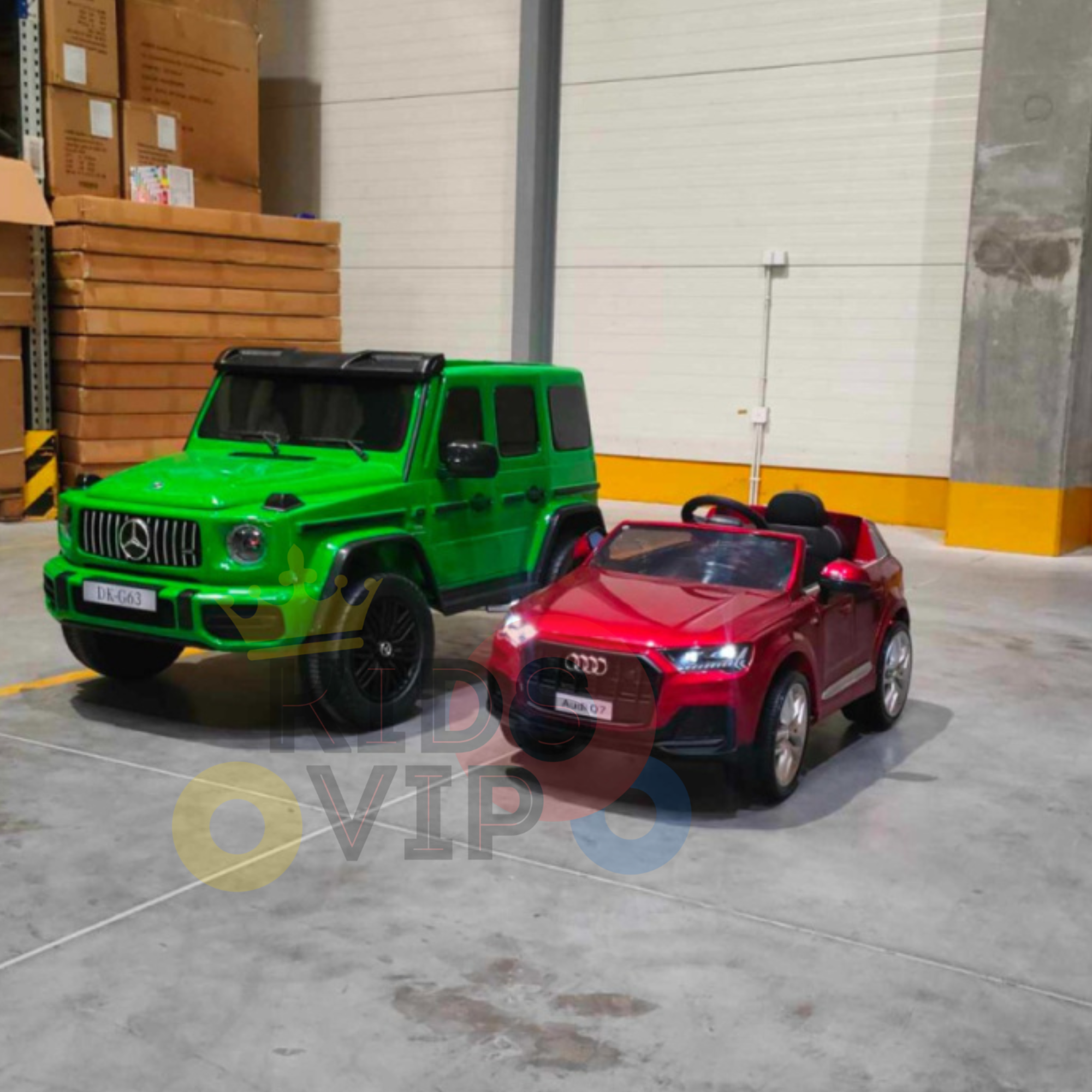 24V/4WD Platinum Edition XXL Mercedes G63 Kids Ride on Truck, MP4, 2x24V Batteries, EVA Wheels, Leather Seats, RC image 15