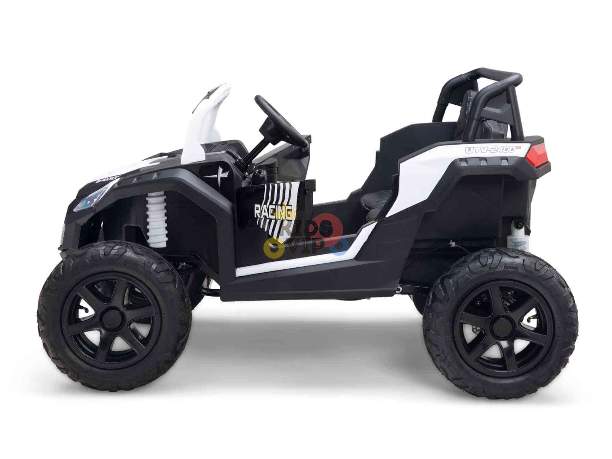 White Heavy Duty Blade XR Edition 2-Seater 24V/180W Ride-On Buggy, Brushless Motor, Inflatable Tires, No RC image 11