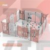 20 Panels Indoor/Outdoor Foldable Playpen, Fence, Safety Play yard with Activity for Toddlers and Infants image 21