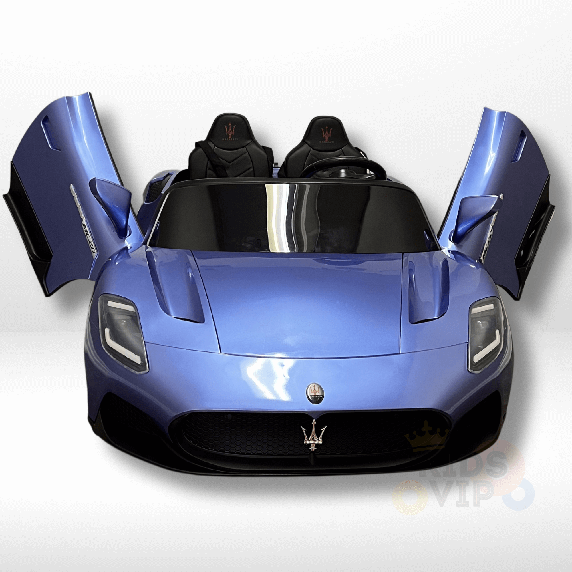 2 Seater Licensed Sport Edition Maserati MC20 24V Kids Ride-on Car With 4x4 and RC - Cornflower Blue image 13