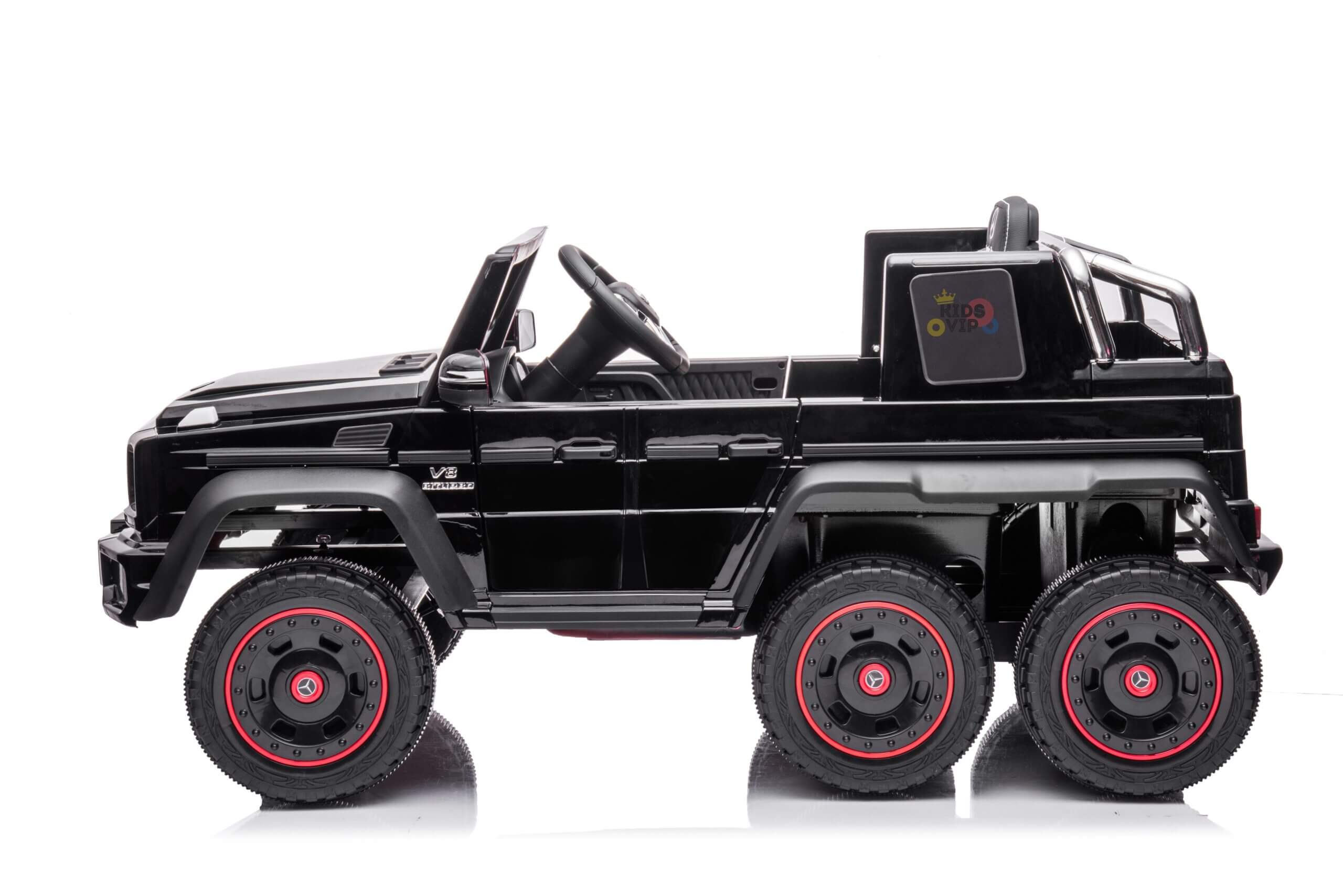 12V Complete Edition 6X6/6WD Mercedes Benz AMG G63 Ride-on Truck, EVA Wheels, Leather Seat, RC image 4