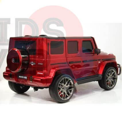 Mercedes G Series 24V 2-Seater Ride-On | USB, BT, FM, 4WD, Remote Control | Red image 8