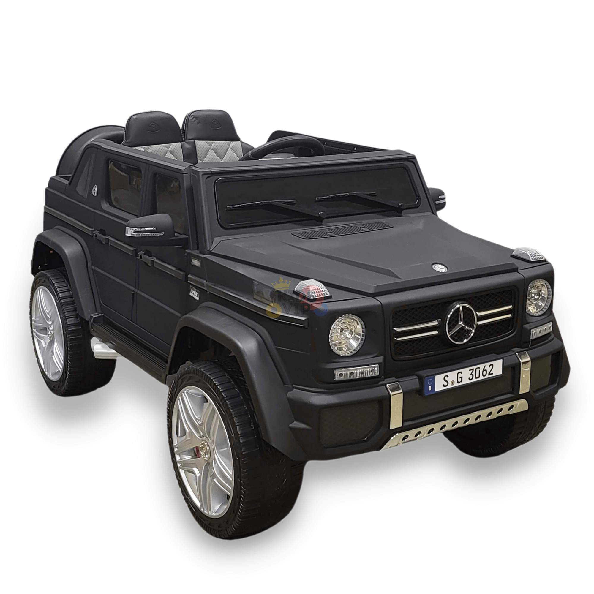 Luxury 4WD Matte Edition Mercedes Maybach G650 12V Ride On Car For Kids With RC image 5