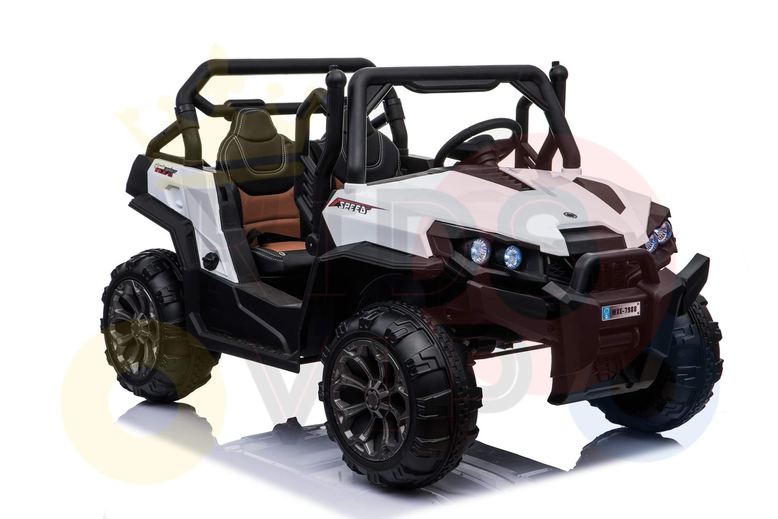 2 Seats 12V Upgraded 4WD Storm Ride On Buggy, RC image 8