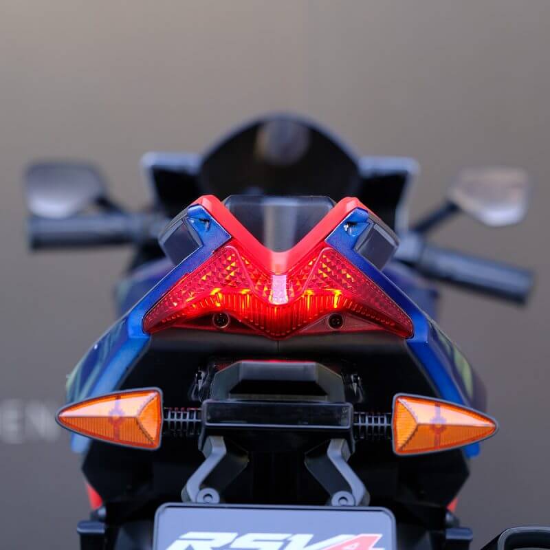 Upgraded Aprilia RSV4 12V Super Motorcycle With Music, Lights and Rubber Wheels image 2