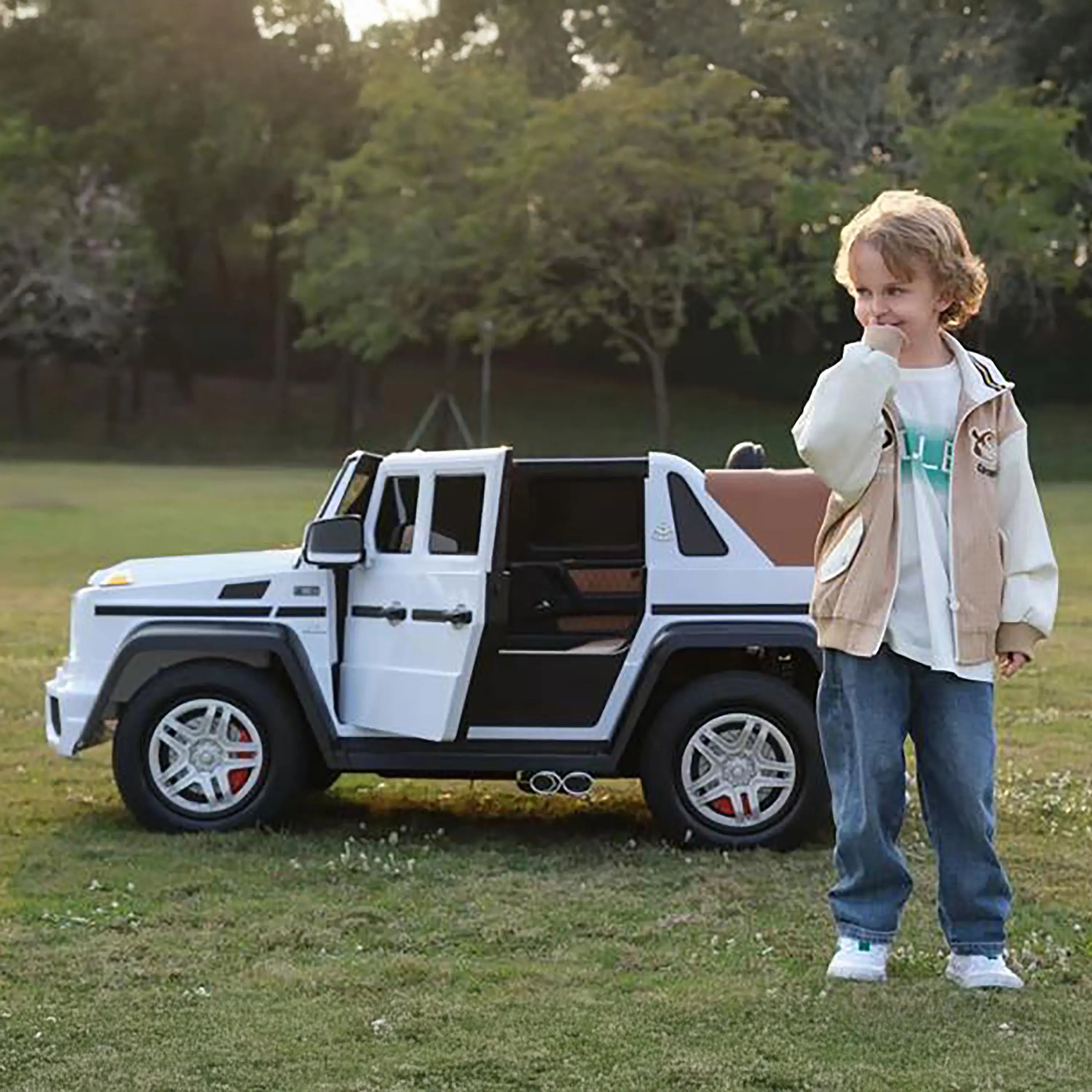 Mercedes Maybach G650 24V Ride-on Truck with Brushless Motor