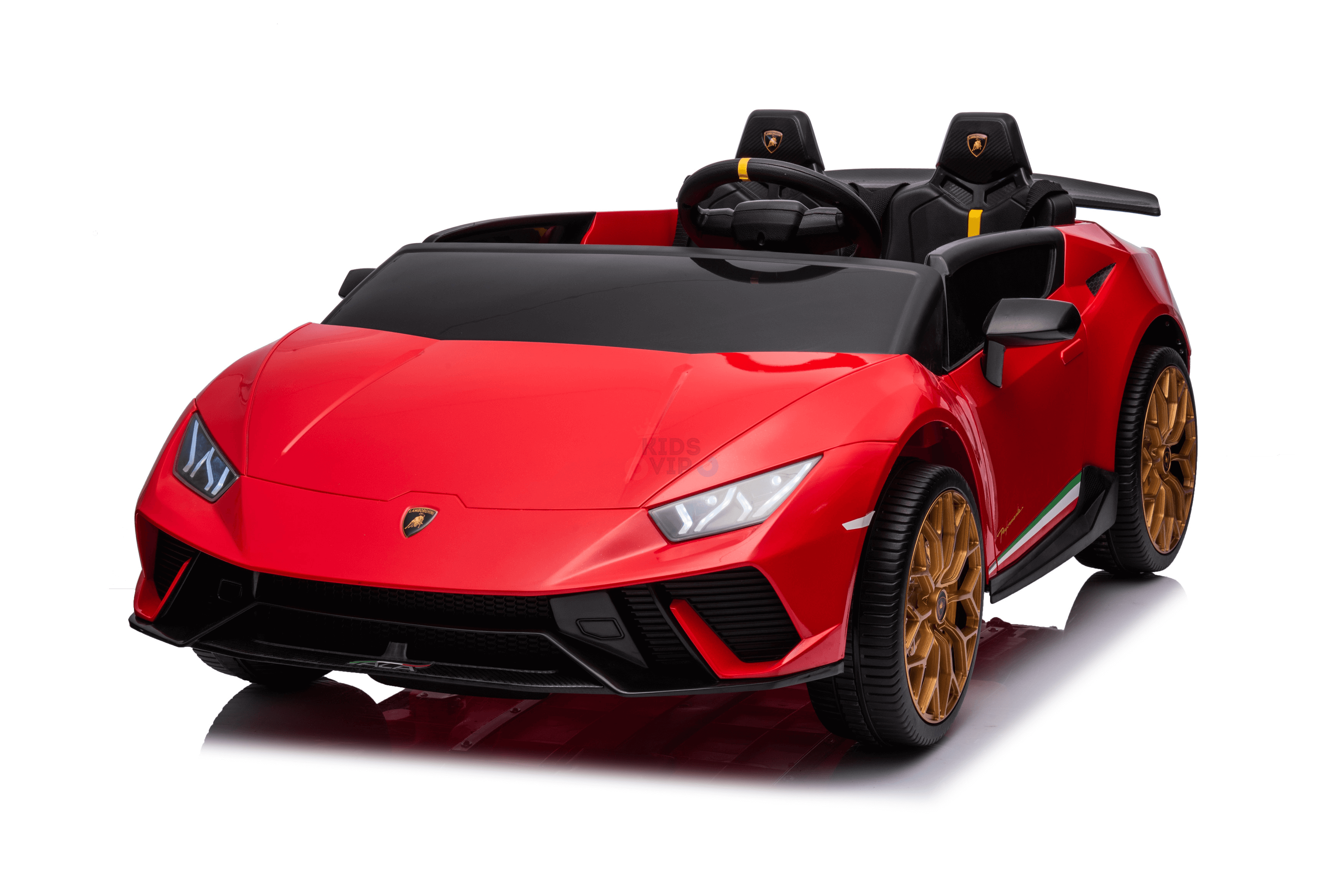 Red 2-Seater Officially Licensed 24V Lamborghini Huracan 4x4 Complete Edition Ride-On Car image 5
