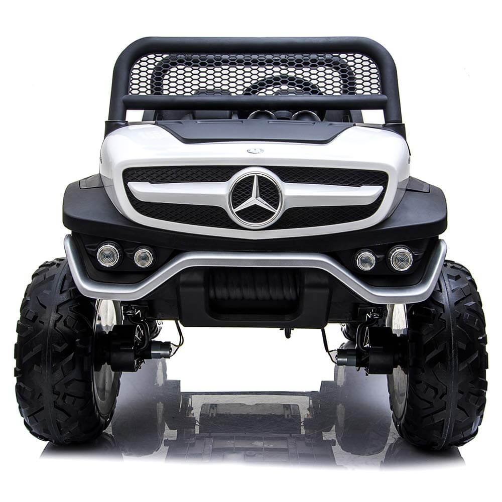 New Generation Upgraded 24v Mercedes Unimog 2 Seater Ride On UTV with MP4 Multimedia, RC image 1