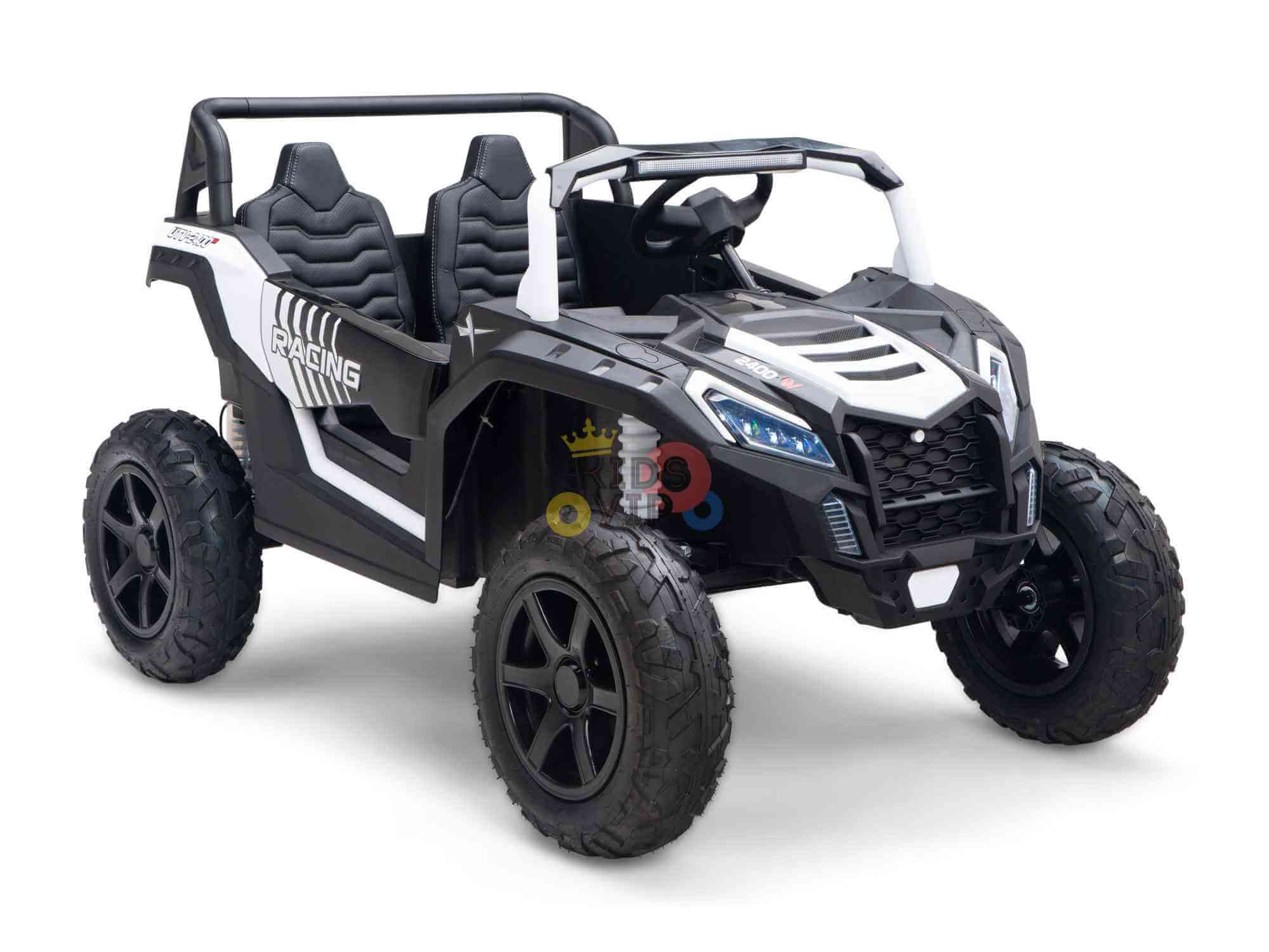 White Heavy Duty Blade XR Edition 2-Seater 24V/180W Ride-On Buggy, Brushless Motor, Inflatable Tires, No RC image 5
