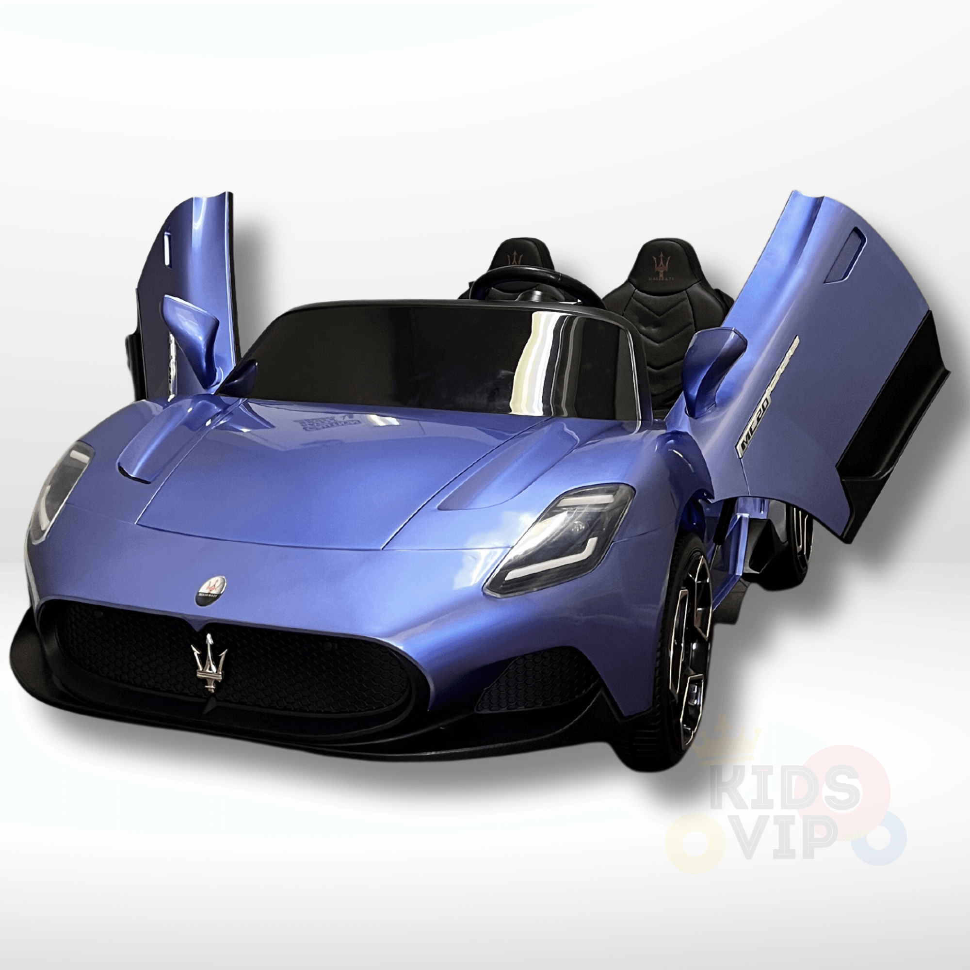 2 Seater Licensed Sport Edition Maserati MC20 24V Kids Ride-on Car With 4x4 and RC - Cornflower Blue image 12