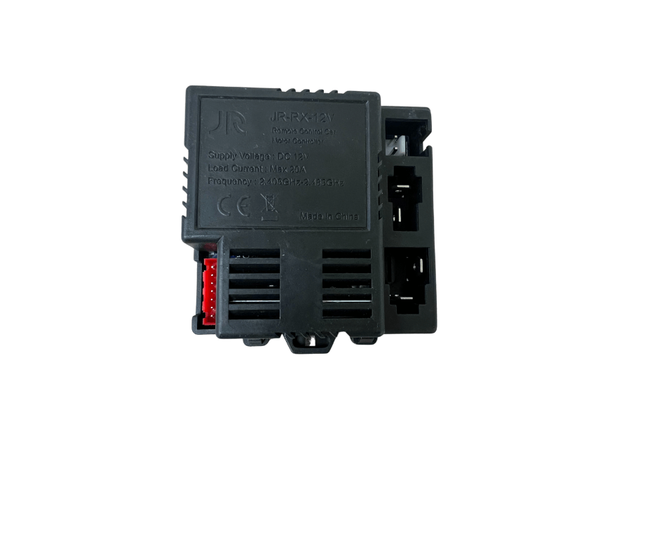 Receiver module replacement for 12V Jaguar F-Type ride-on vehicle with remote control support