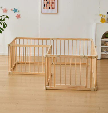 MESSI Wooden Playpen