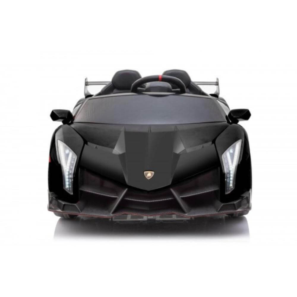 Limited Black Edition Lamborghini Veneno 12V 4X4 Toddlers Ride-on Car, BT, RC image 14