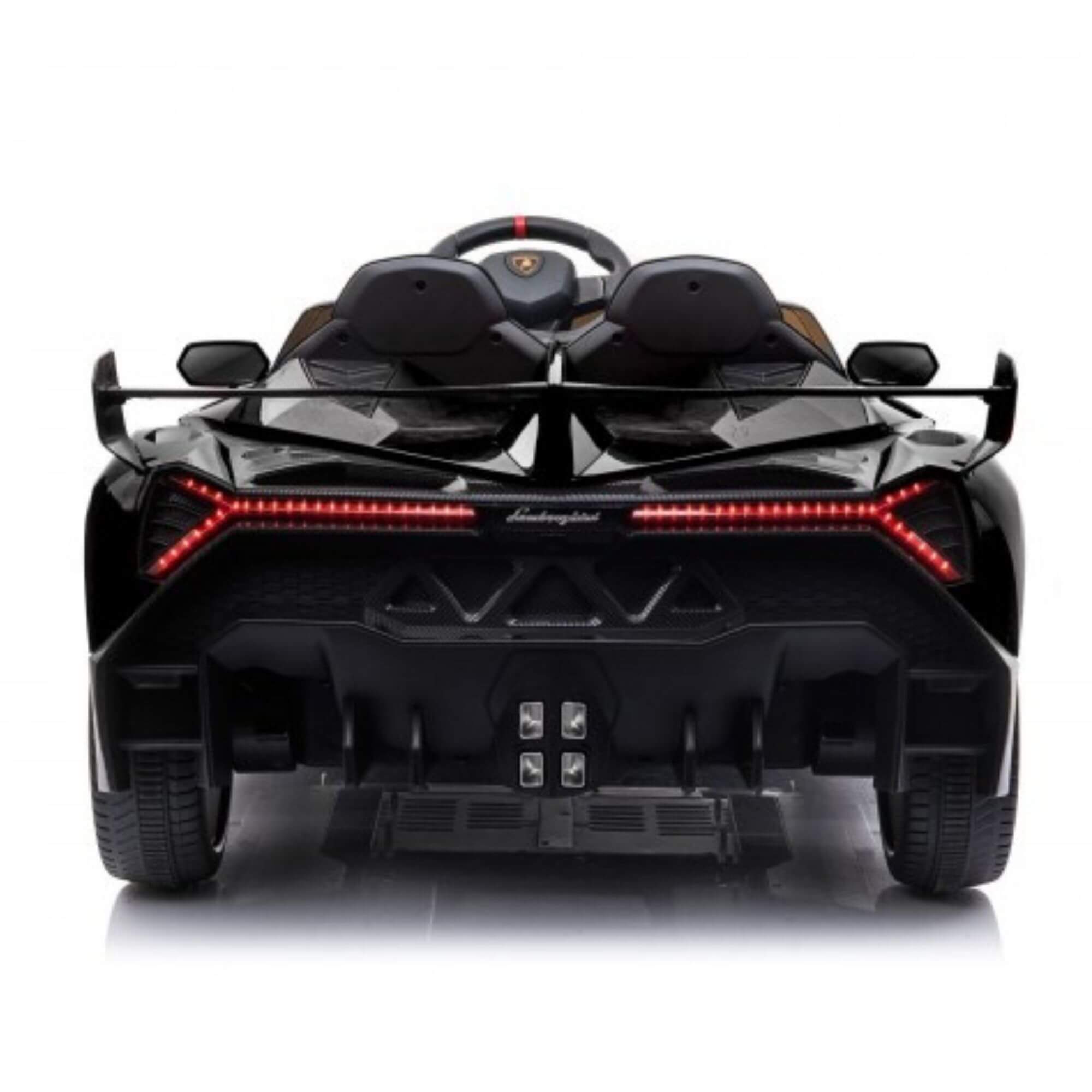 Limited Black Edition Lamborghini Veneno 12V 4X4 Toddlers Ride-on Car, BT, RC image 17
