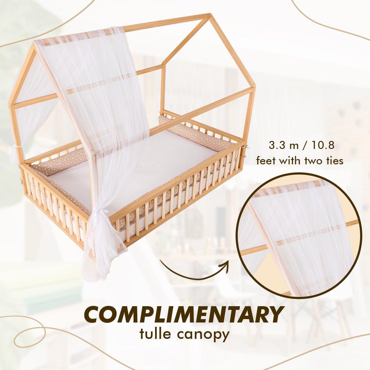 House Bed For Kids and Toddlers from 1 y.o..