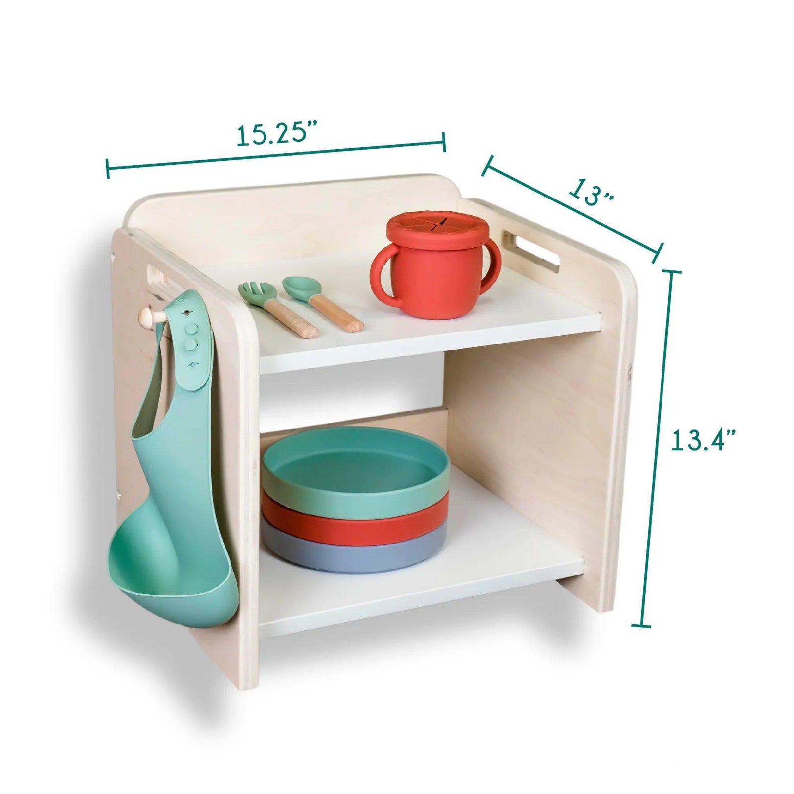 PAPAYA Shelf - Montessori Organization Mini Shelf.