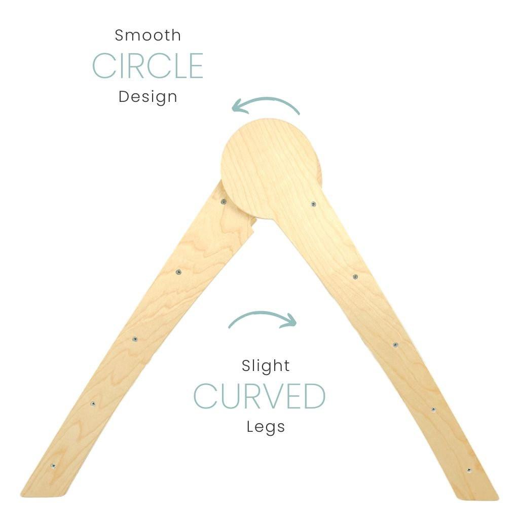 CRANBERRY CLIMBER - Montessori Wooden Triangle.