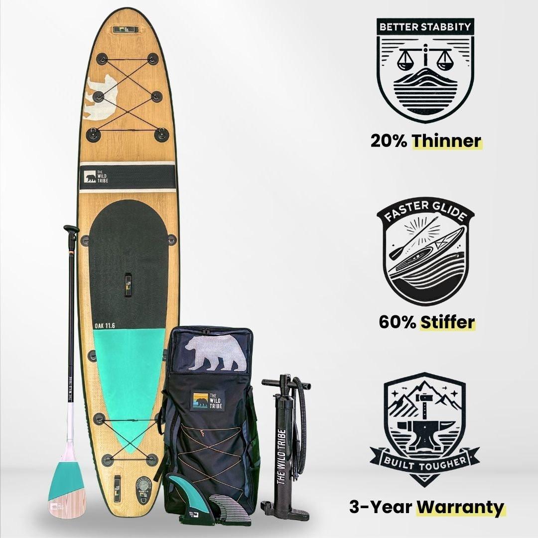 Oak 11'6 - Inflatable Paddleboard.