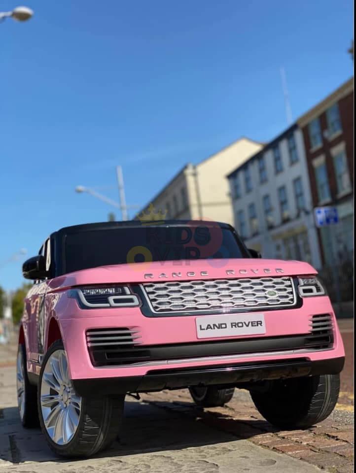 Pink 2-Seater 24V XXL Edition Range Rover HSE Ride-On Car for Kids.
