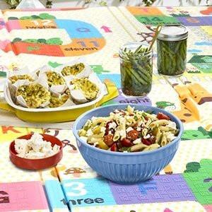 Luxury Indoor/ Outdoor Double Sided Foldable Waterproof Foam Play Mat - ABC Edition - 200x180x1cm.