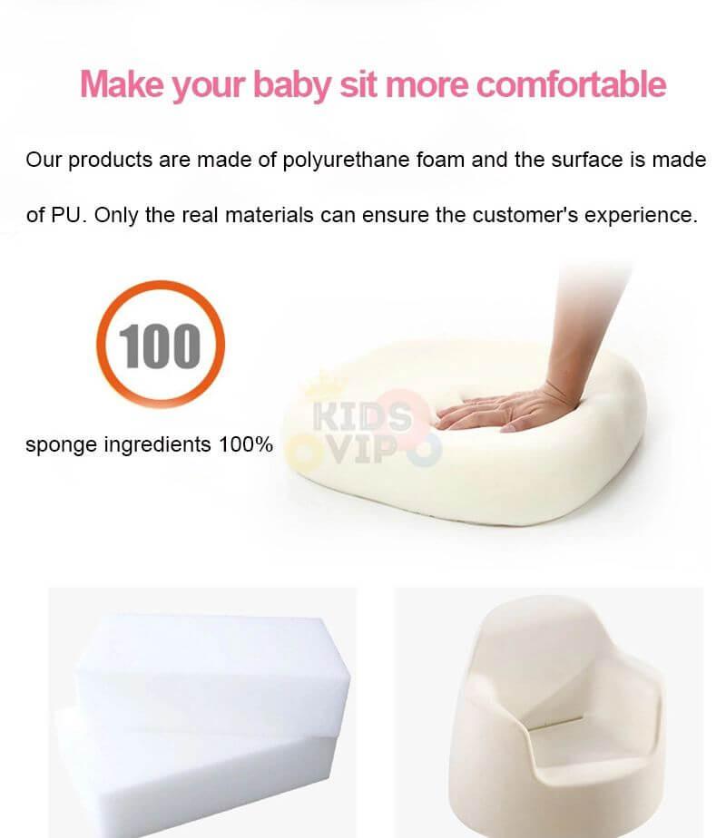 Kids' and Toddlers' Single Seat Cozy Bunny Edition Play Sofa Chair - Blue.