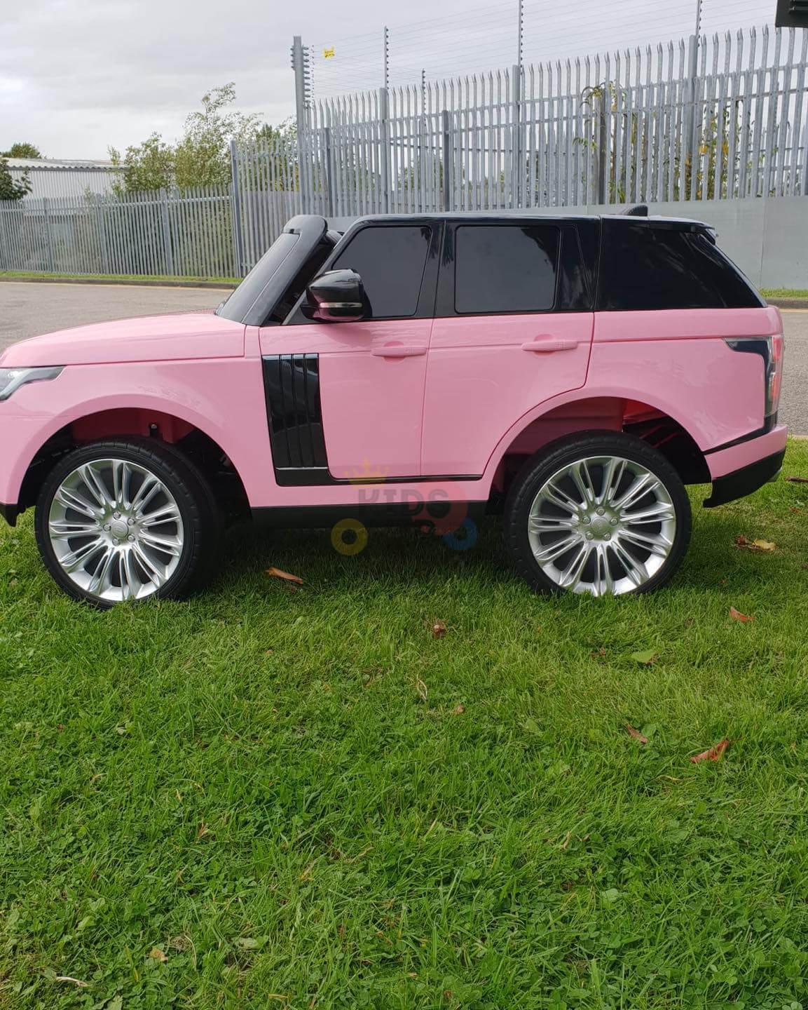 Pink 2-Seater 24V XXL Edition Range Rover HSE Ride-On Car for Kids.