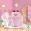 Kids' and Toddlers' Single Seat Cozy Panda Edition Play Sofa Chair - Pink.
