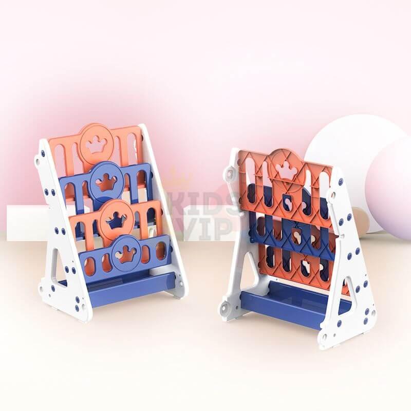 Kids' and Toddlers' Crown Edition Free Standing Bookshelf Storage / Organizer.