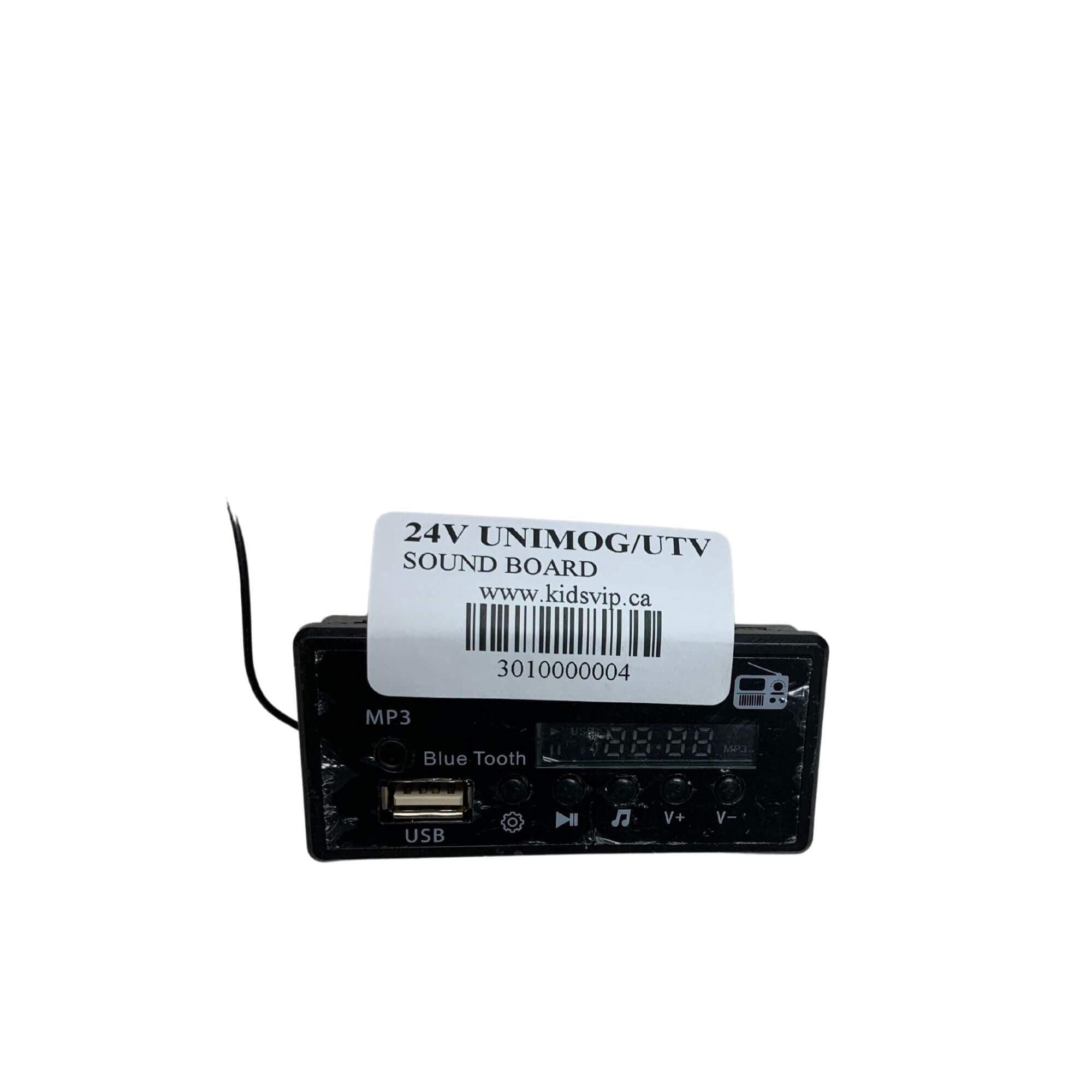 24V Mercedes-Benz Unimog - Soundboard.